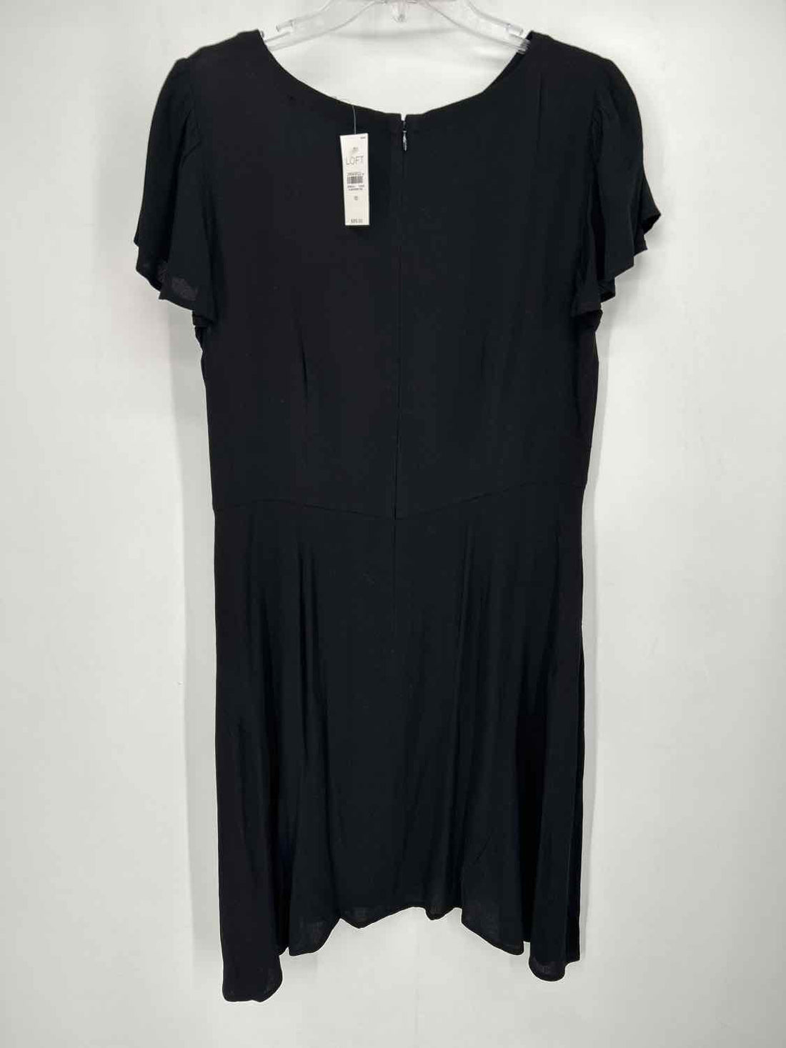 Loft Size 10 Black Short Sleeve Dress