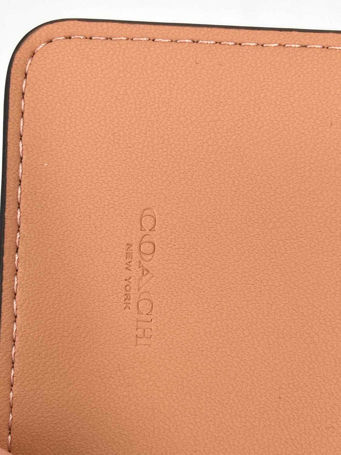 Coach Peach Leather NWT Wallet