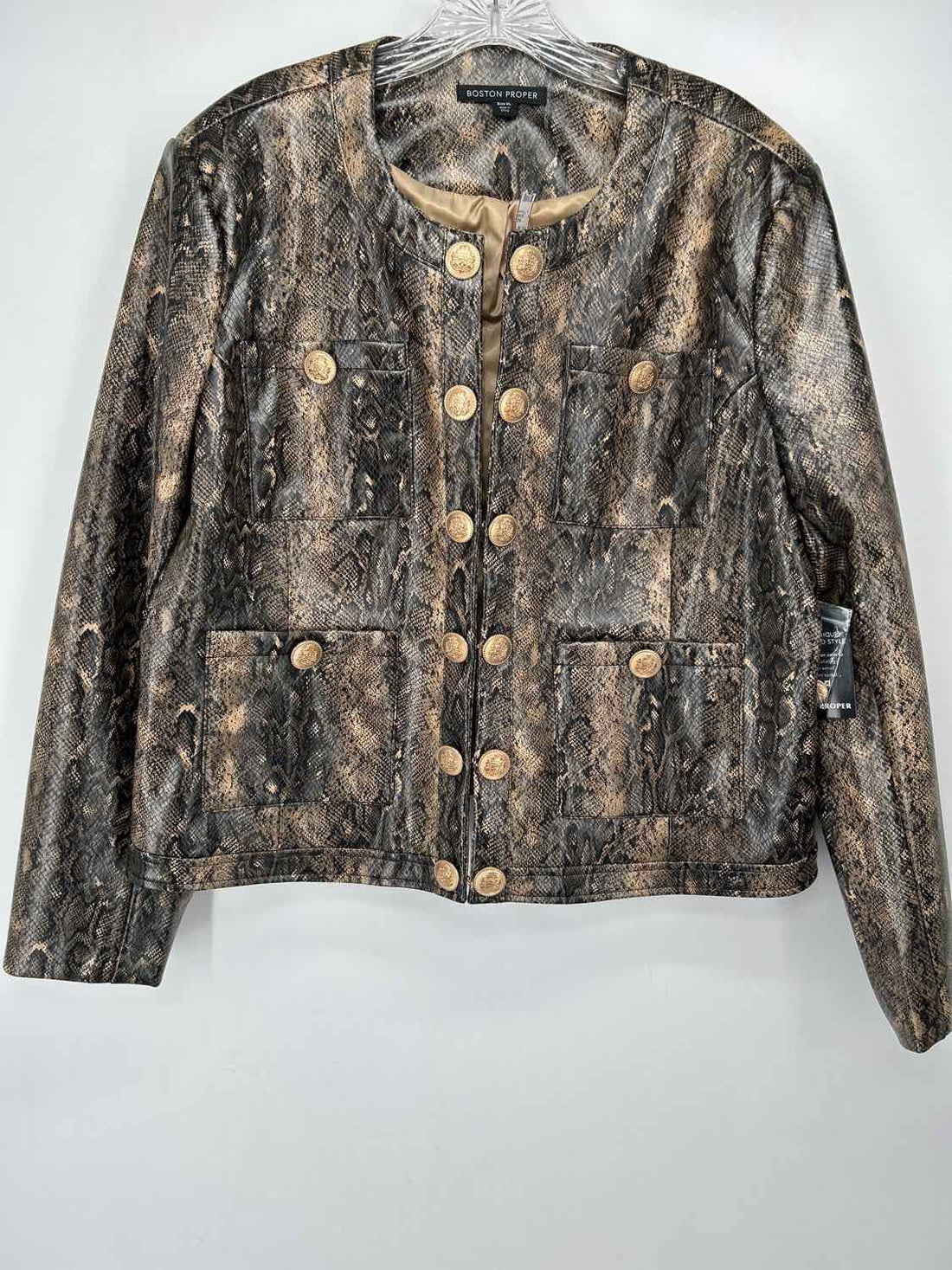 Boston Proper Size XL Snake NWT Jacket