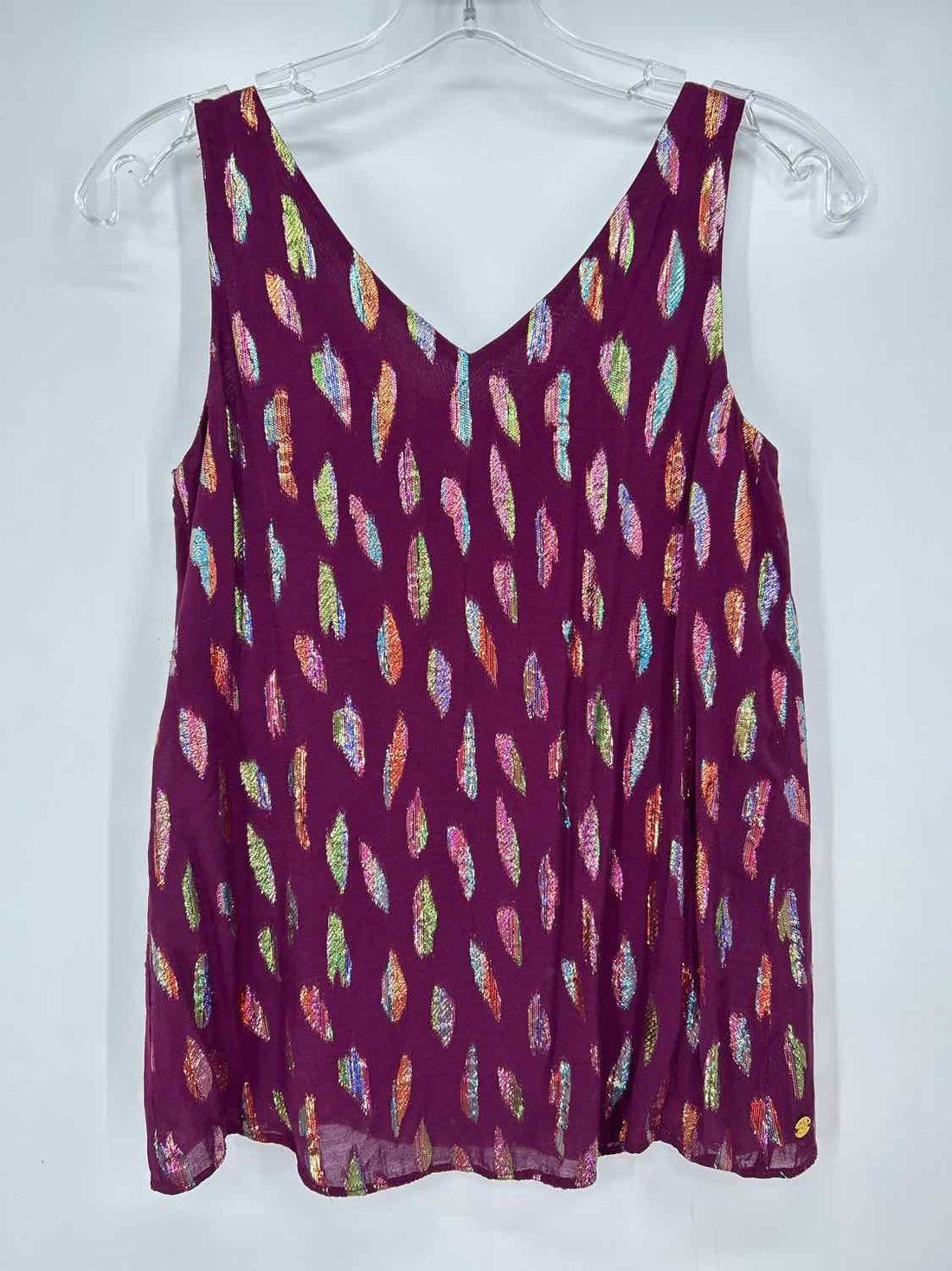 Lilly Pulitzer XXS Burgandy Shimmer NWT Lilly Pulitzer Top