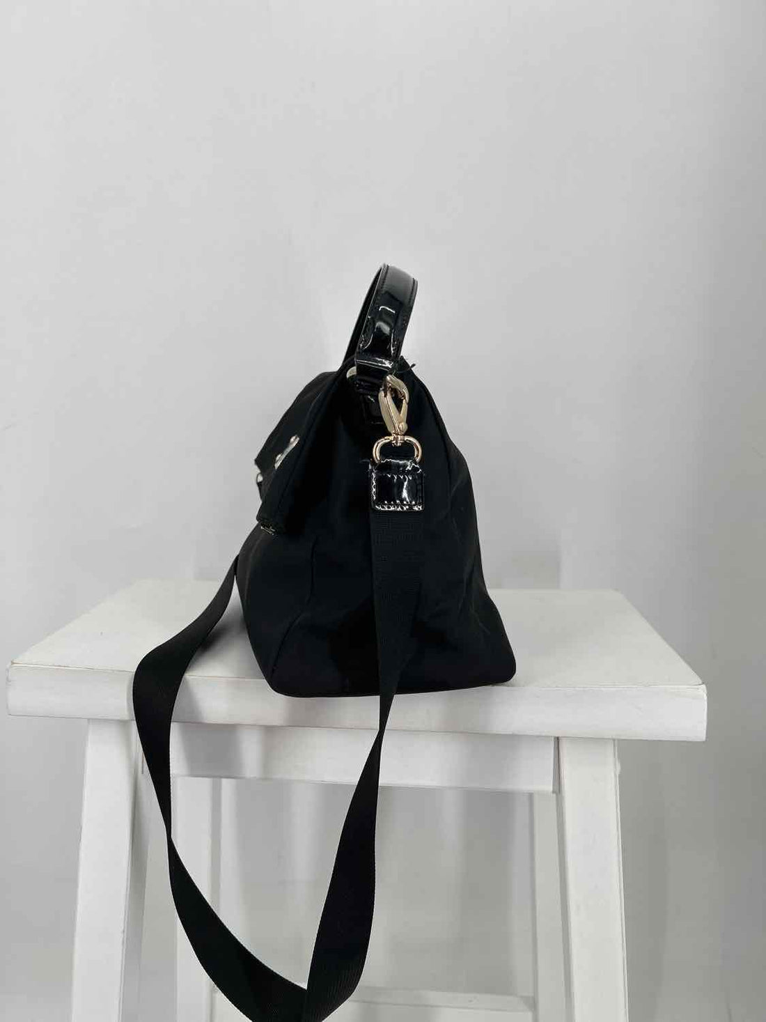 Kate Spade Black Nylon Pre Owned Crossbody