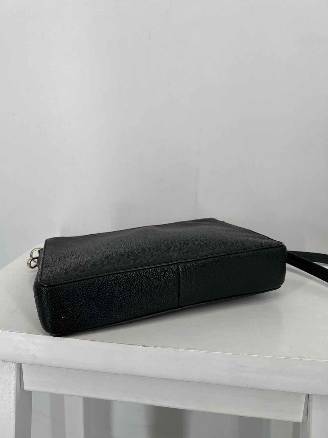 Kate Spade Margaux medium black pebbled leather Crossbody