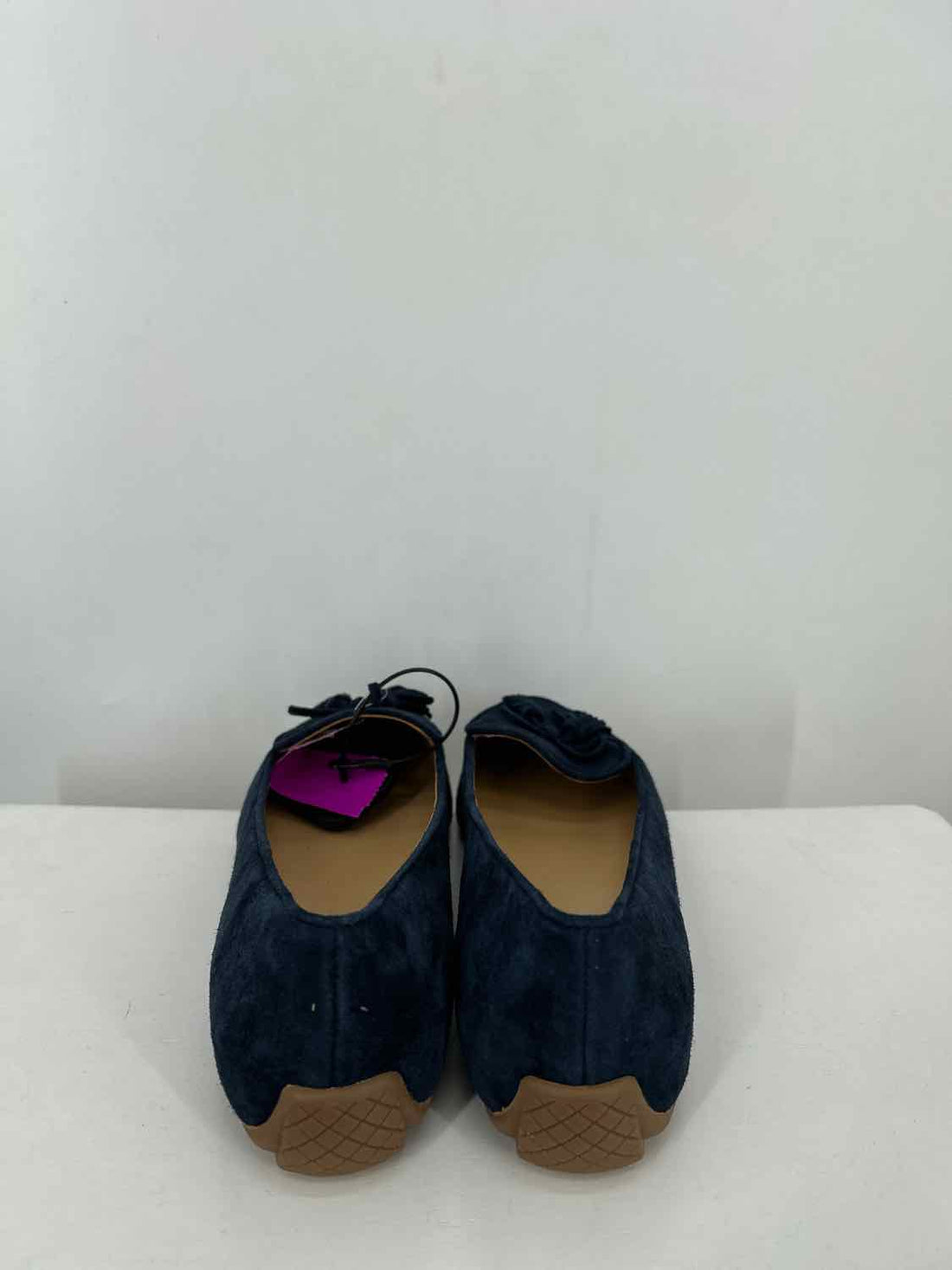 Talbots Women Size 8 Navy Genuine Suede Loafers