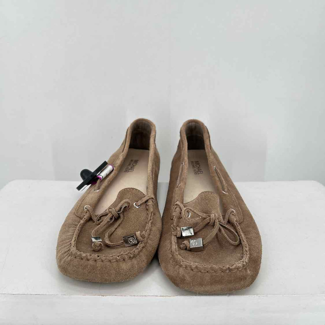 Michael Kors Women Size 10 Taupe Suede Loafers