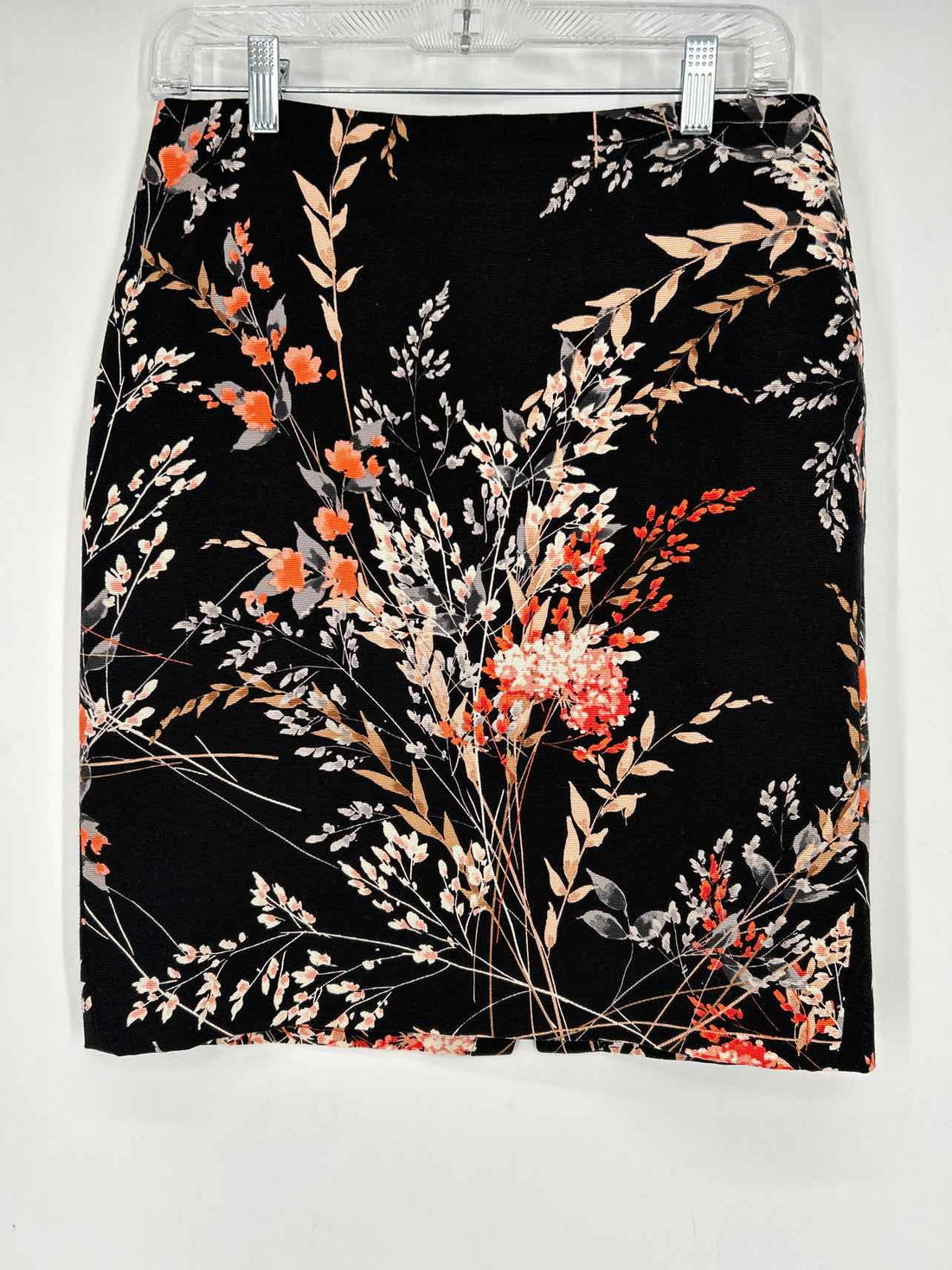 Talbots Size 6 Black Floral Skirts