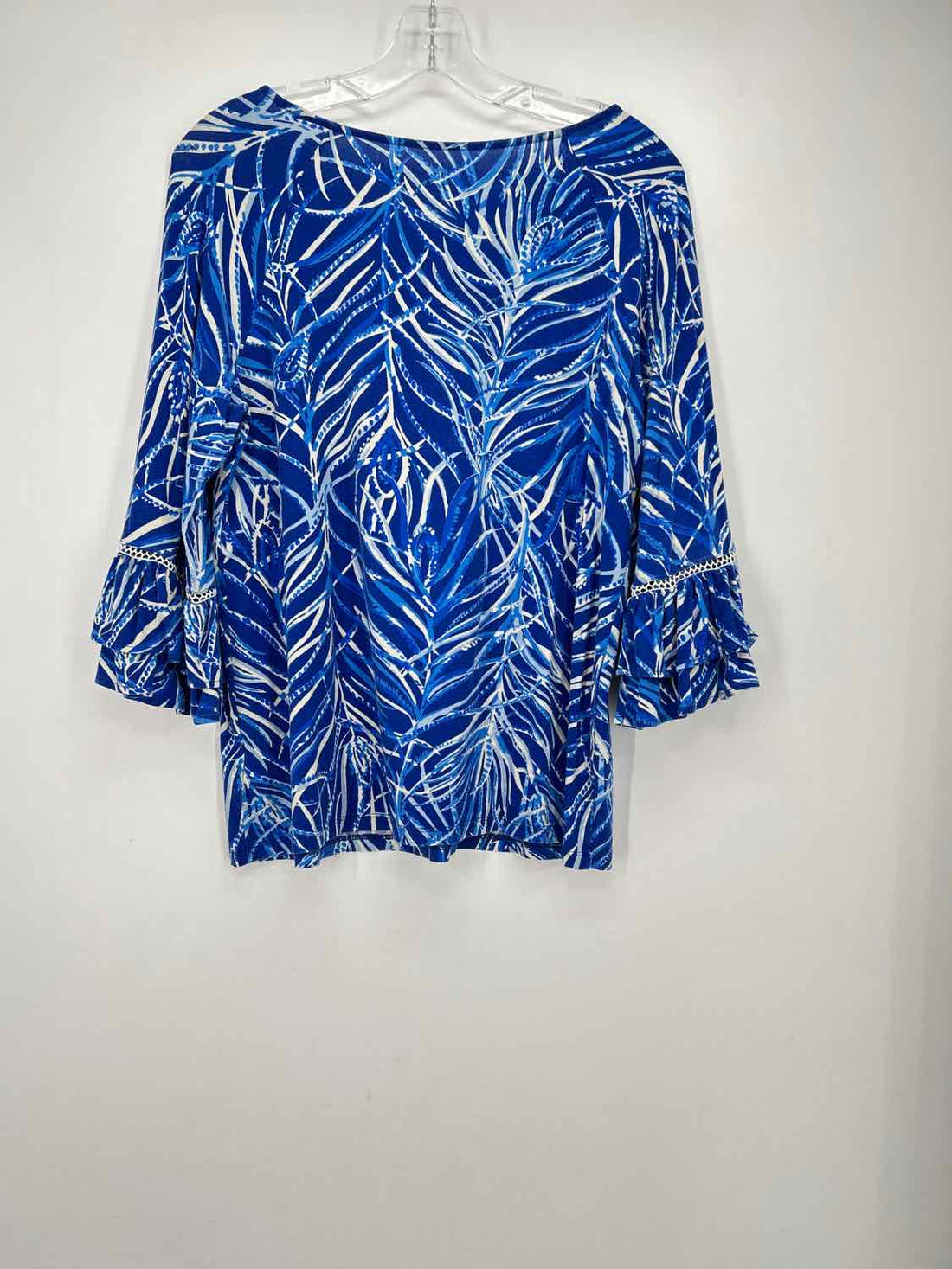 Lilly Pulitzer Size L Dark Blue Print Long Sleeve