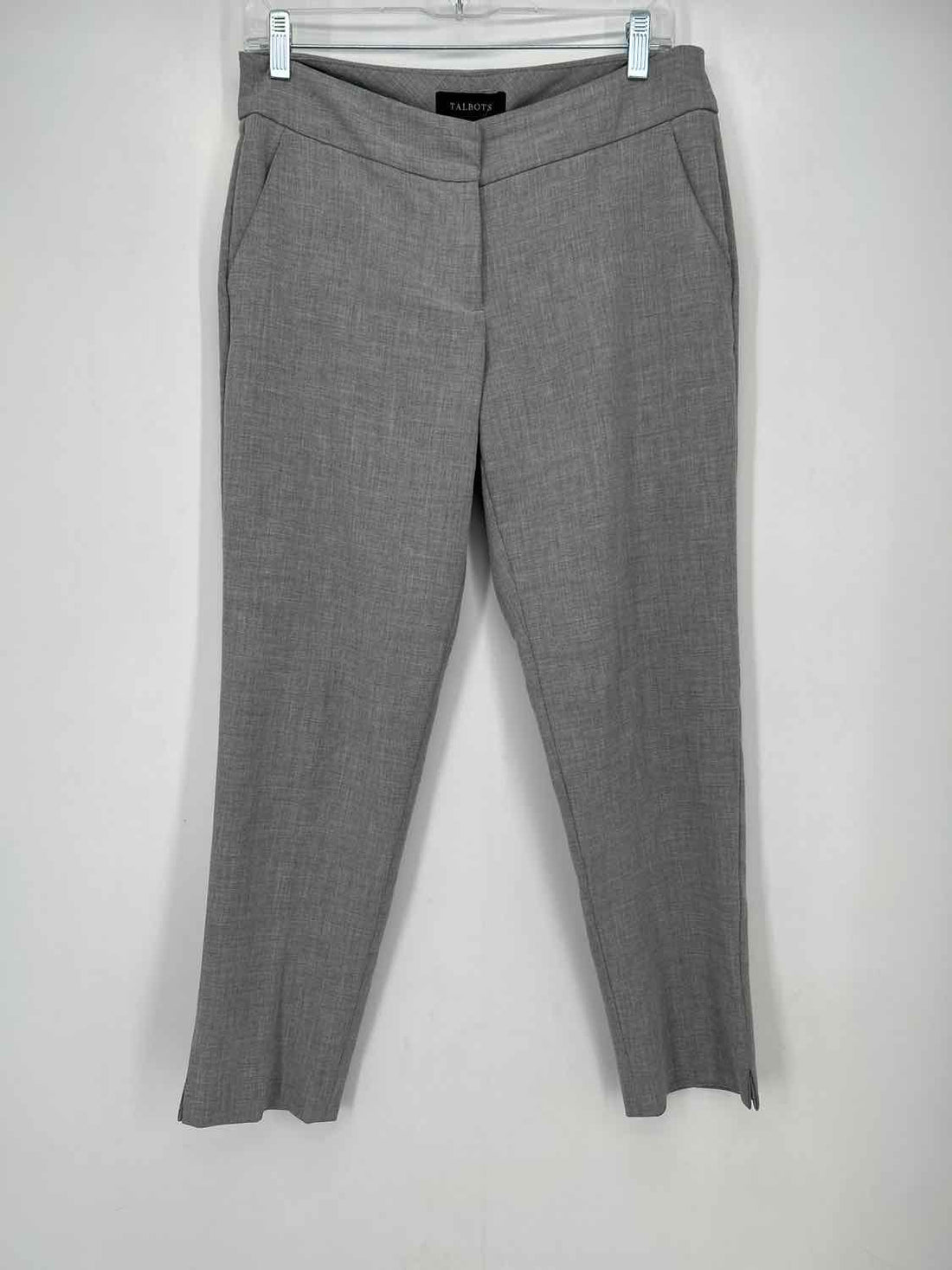 Talbots Size 4 Light Gray Pants
