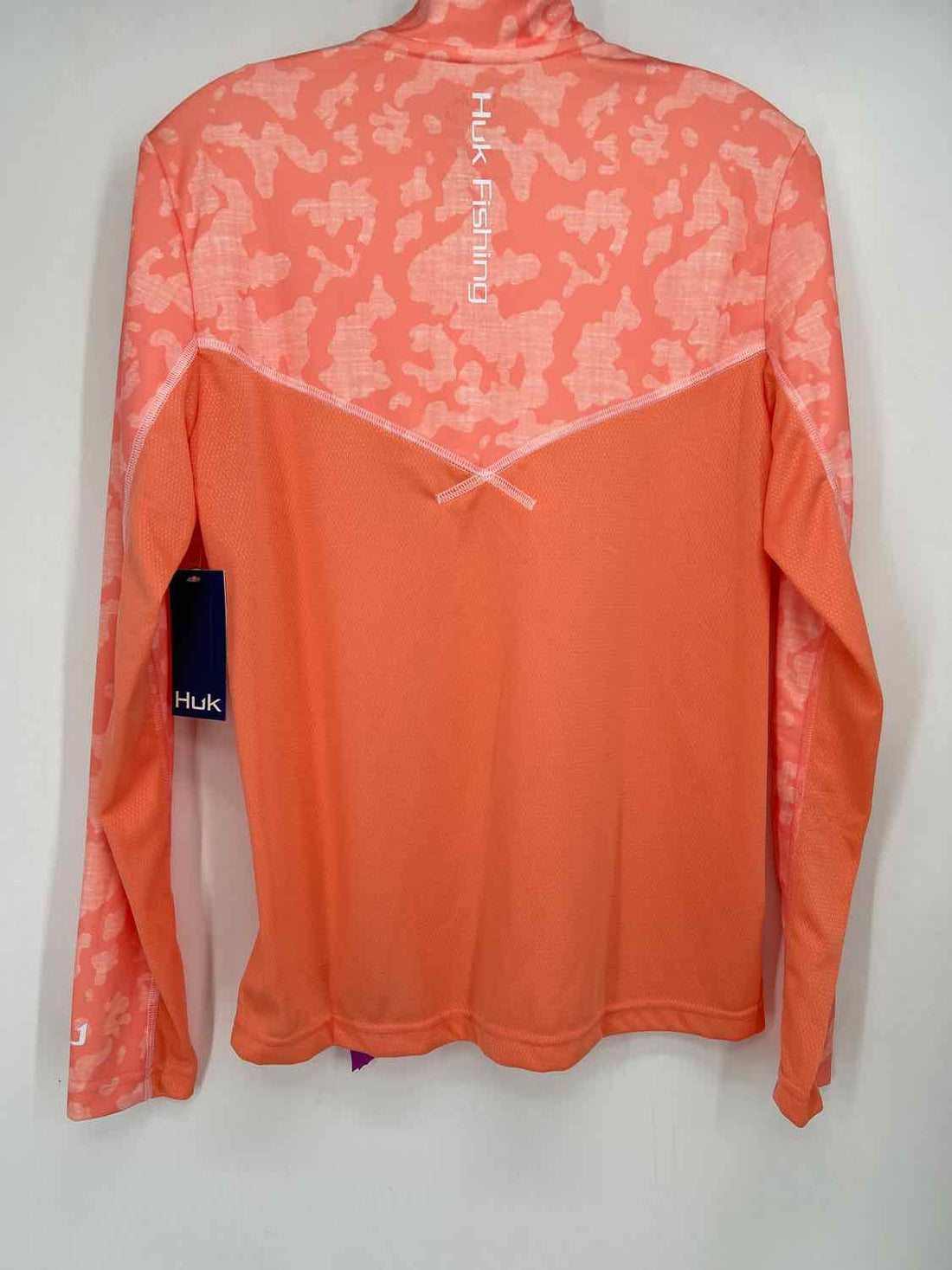 Huk Size M Orange NWT Active Tops