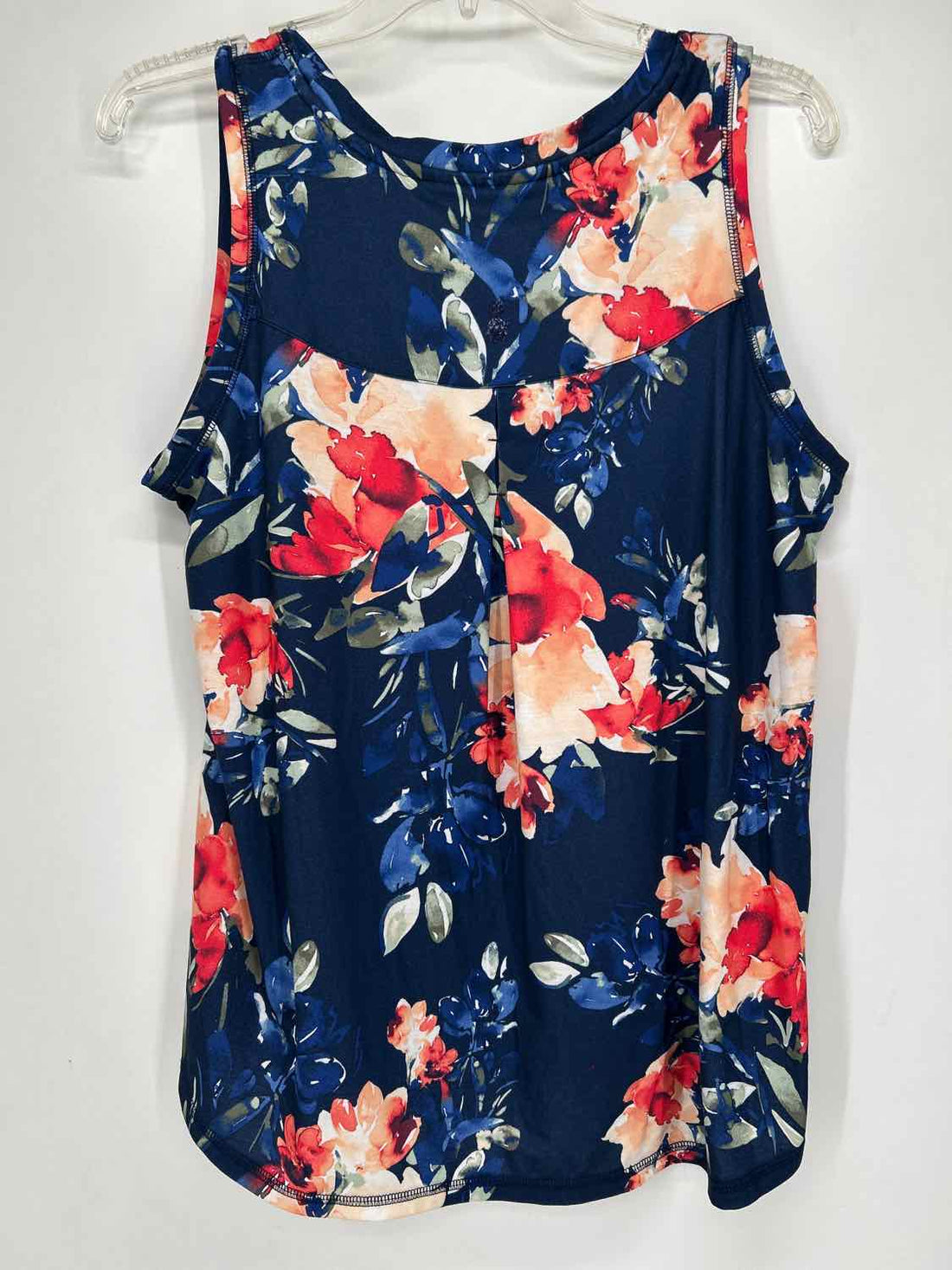 Tommy Bahama Size S Navy Floral Sleeveless
