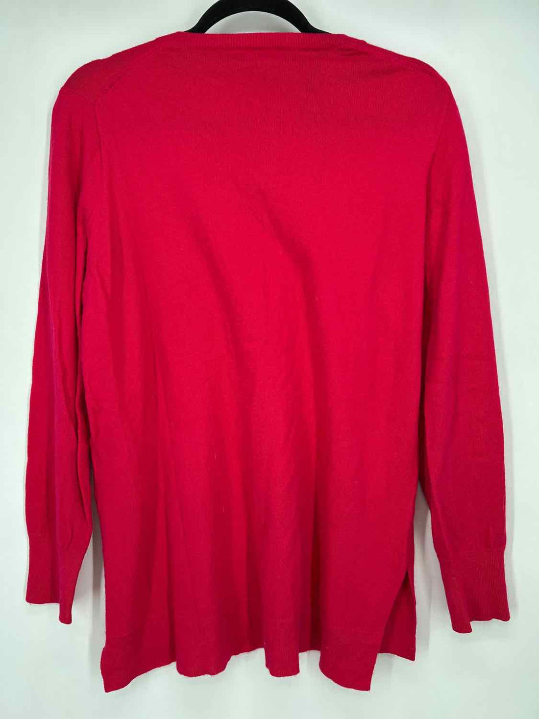 J Crew Size M Fuschia Wool Blend Sweater