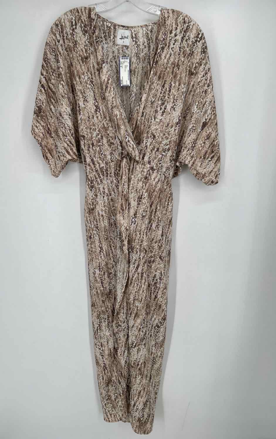 Lezat Size S Brown Snake Dress