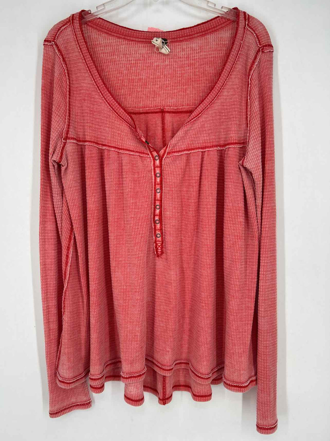 We The Free Size M Washed Red Long Sleeve