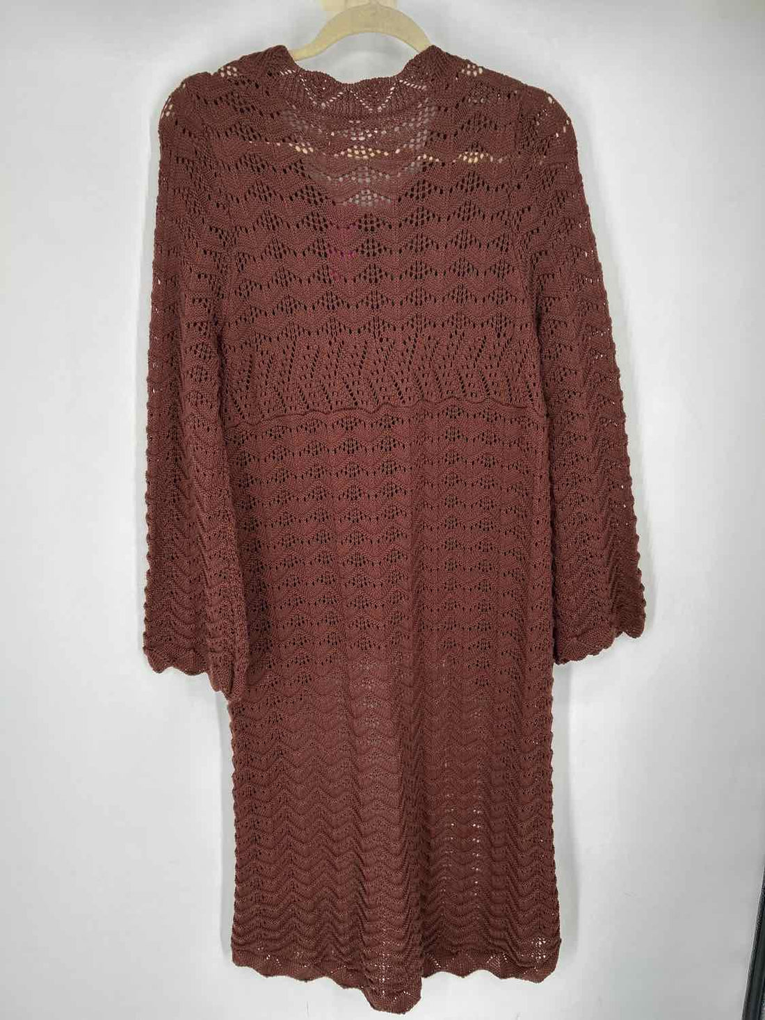 Knit Mix Size S Brown Knit Sweater