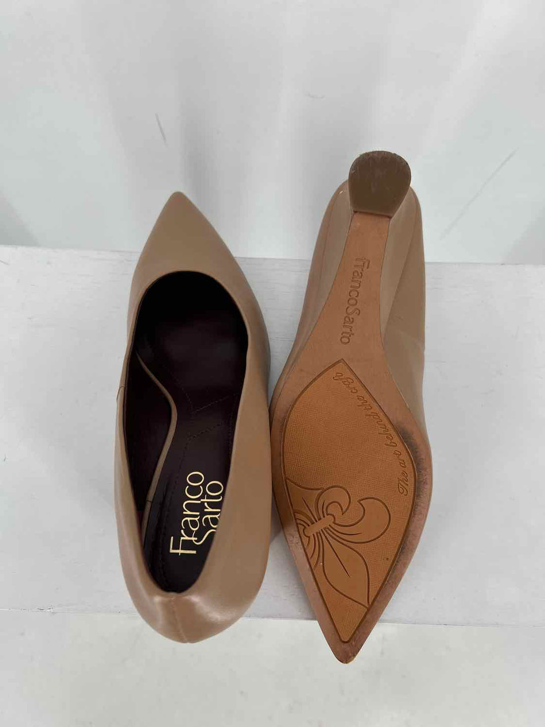 Franco Sarto Women Size 9.5 Nude Wedges