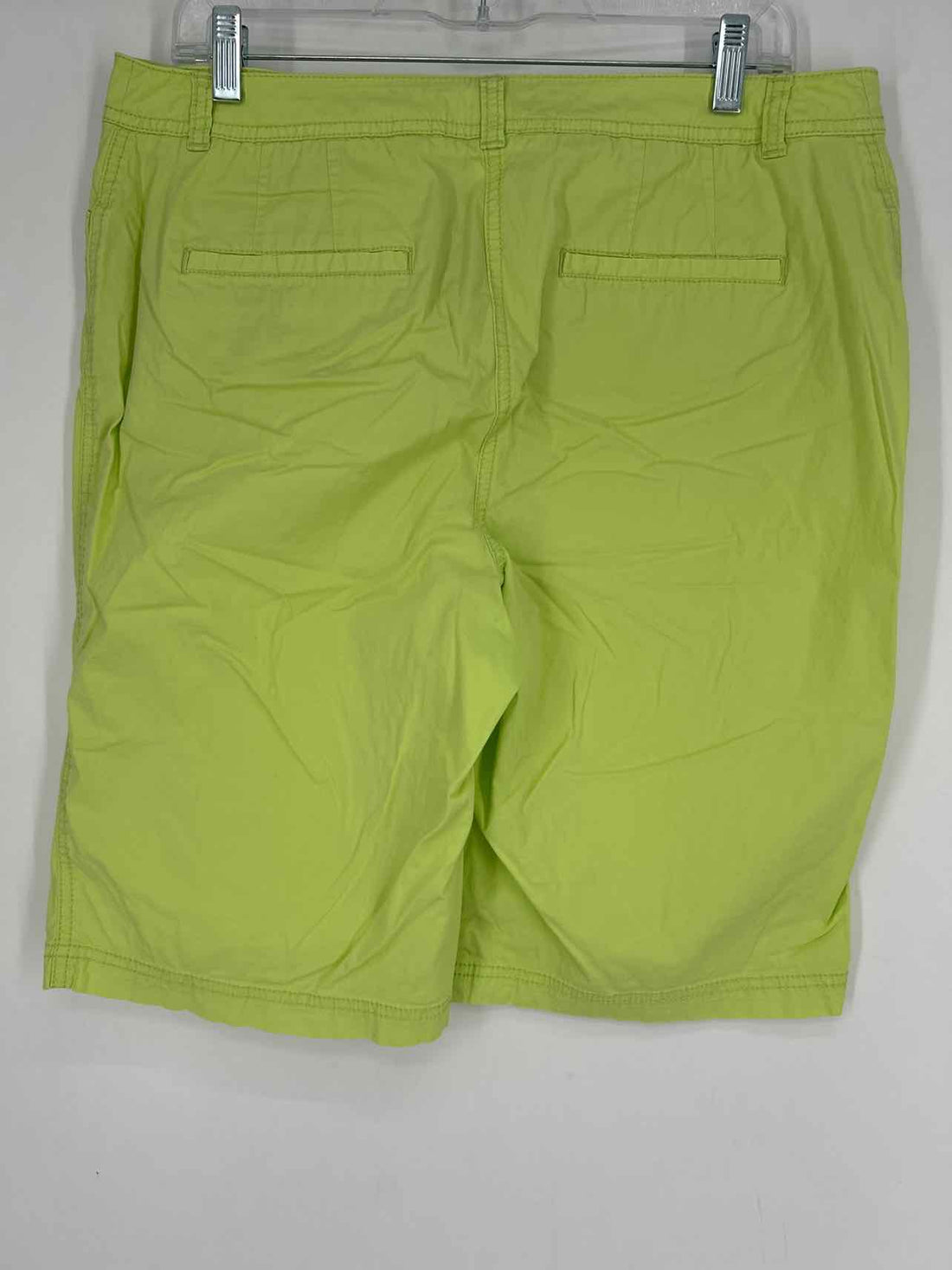 Chicos Size 2/L Light Green Shorts