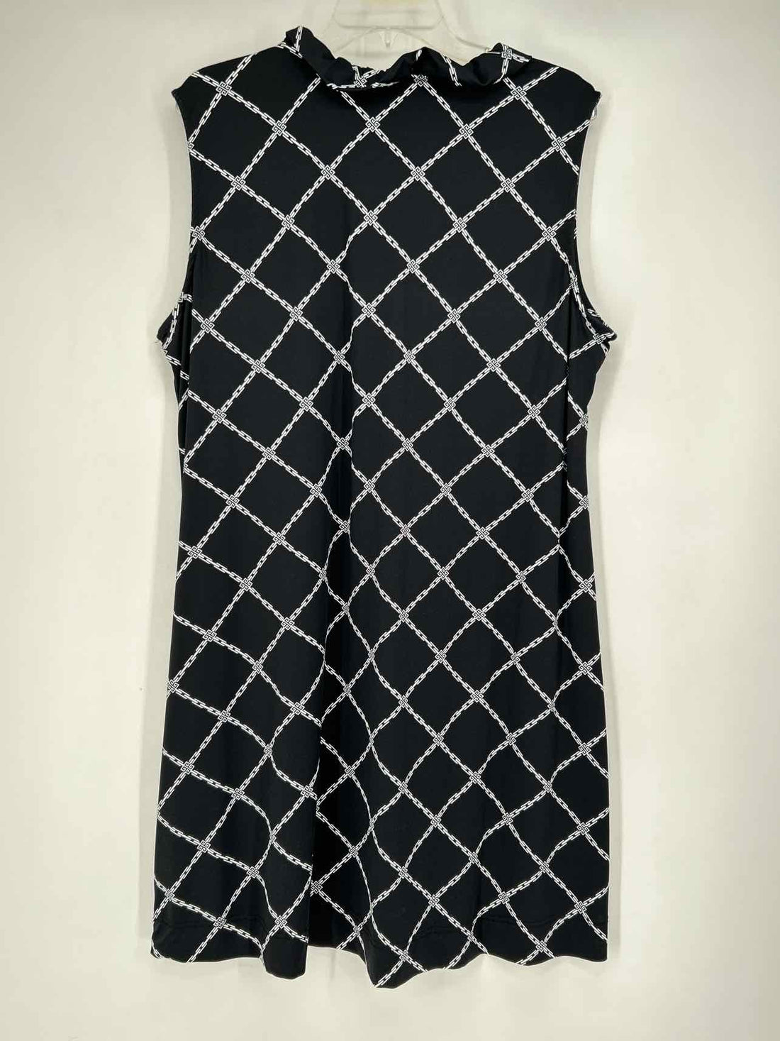 Lulu B Size 1X Black Print Dress
