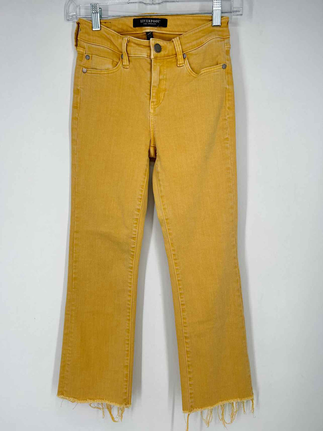 Liverpool Size 0 Yellow Jeans