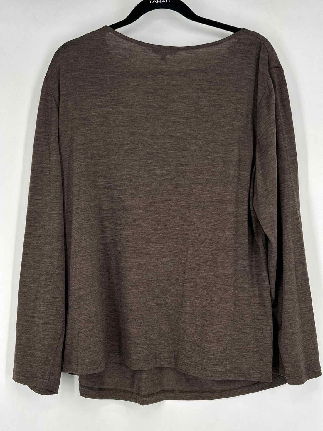 Lafayette 148 Size 3X Heathered Brown NWT Top/Blouse