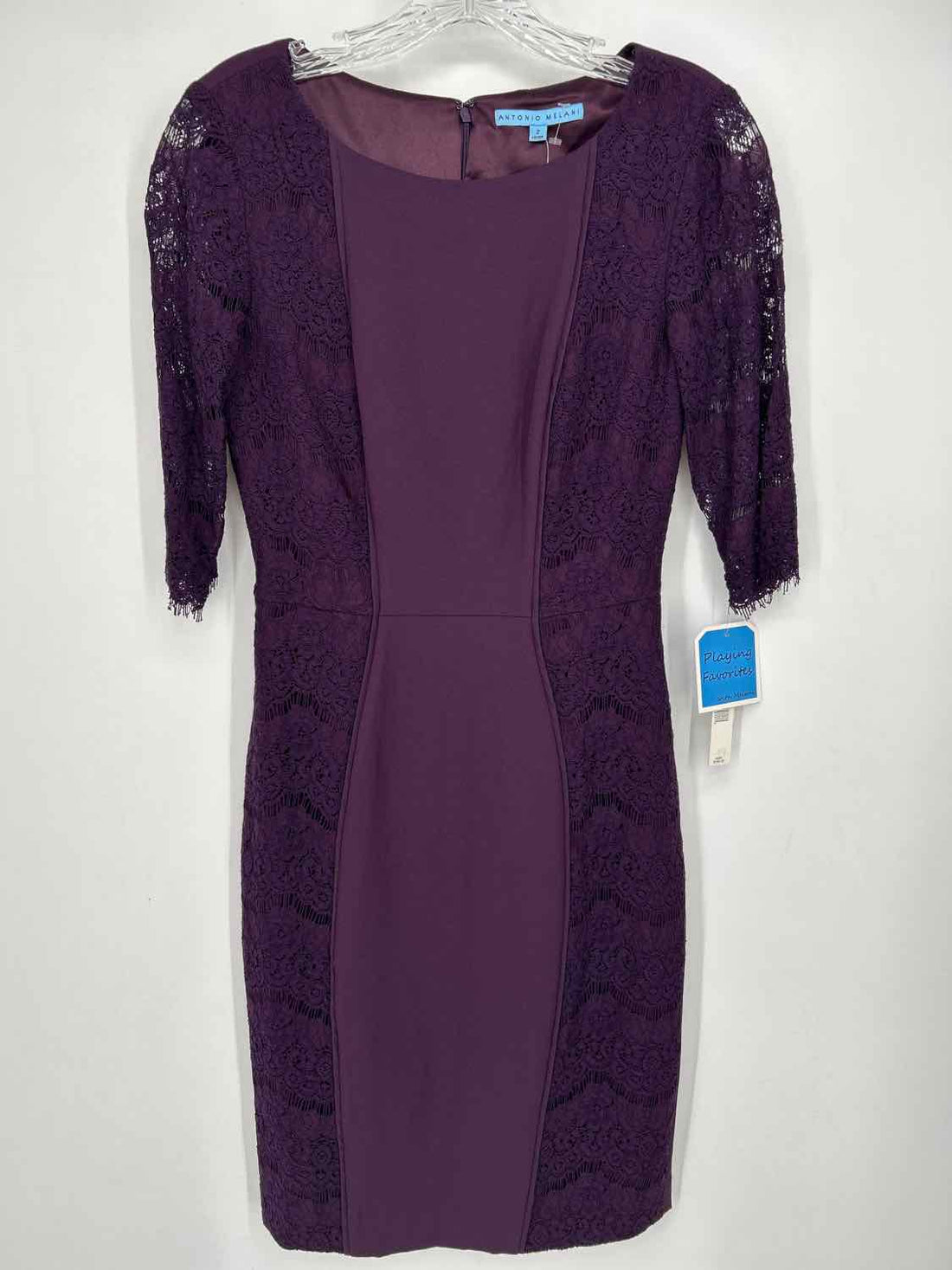 Antonio Melani Size 2 Purple NWT Dress