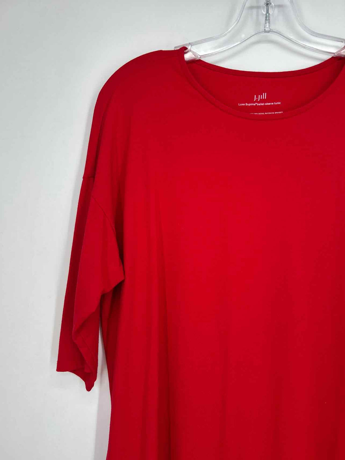 J Jill Size MP Red Long Sleeve
