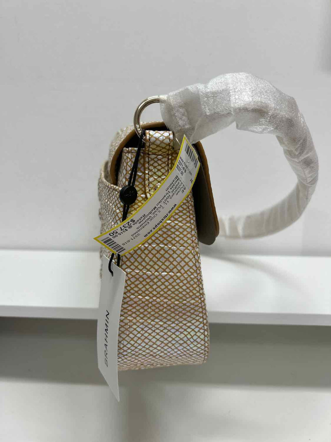 Brahmin Iridescent Croc Embossed Leather NWT Purse