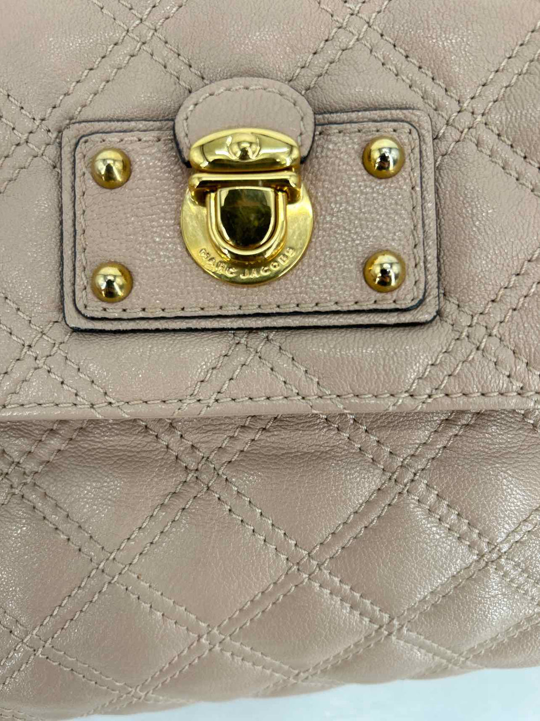 Marc Jacobs Blush Quilted Leather Pre Owned Shoulder