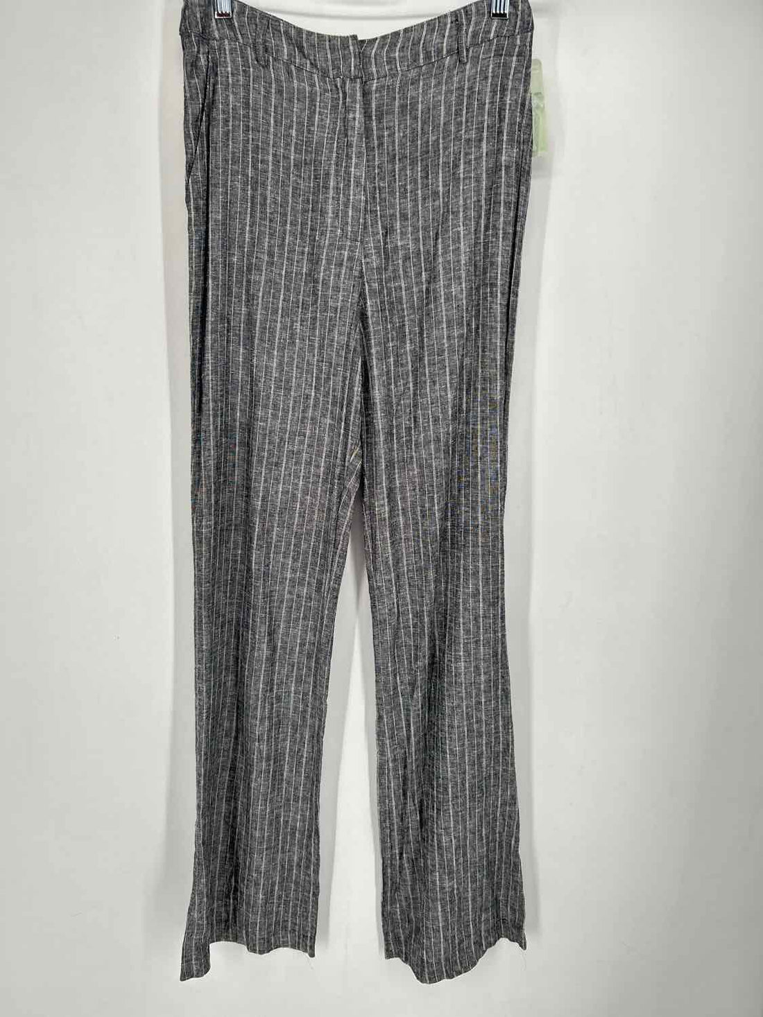Olivaceous M Gray & White Striped NWT Boutique Pants