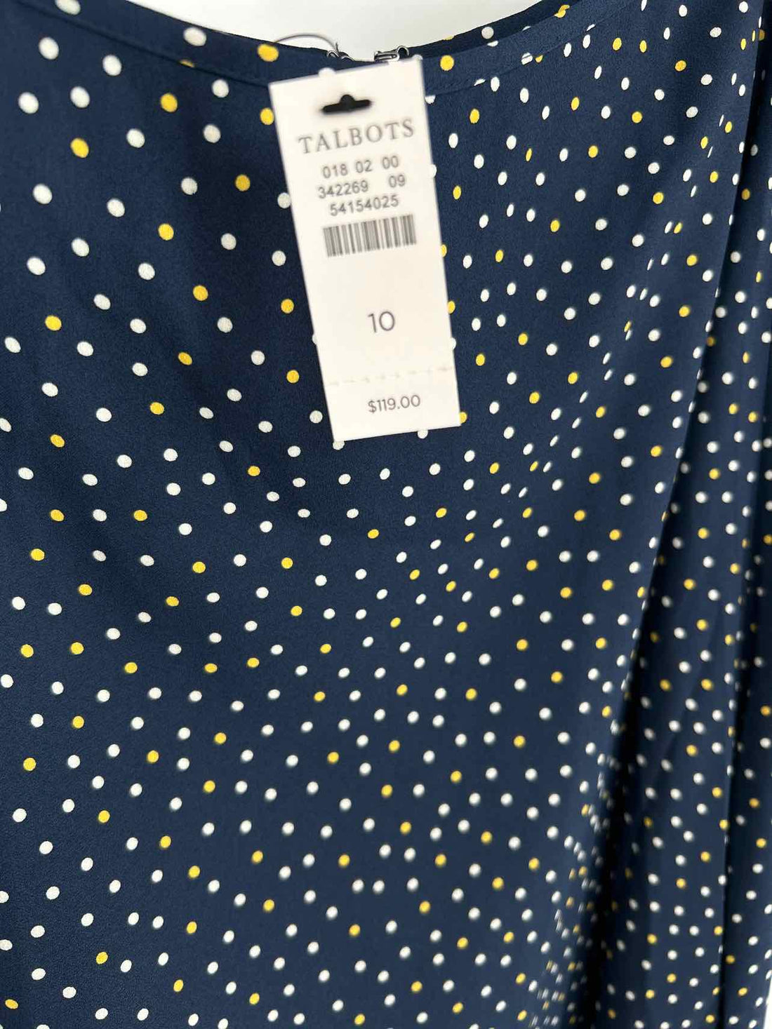 Talbots Size 10 Navy Polkadot NWT Skirts