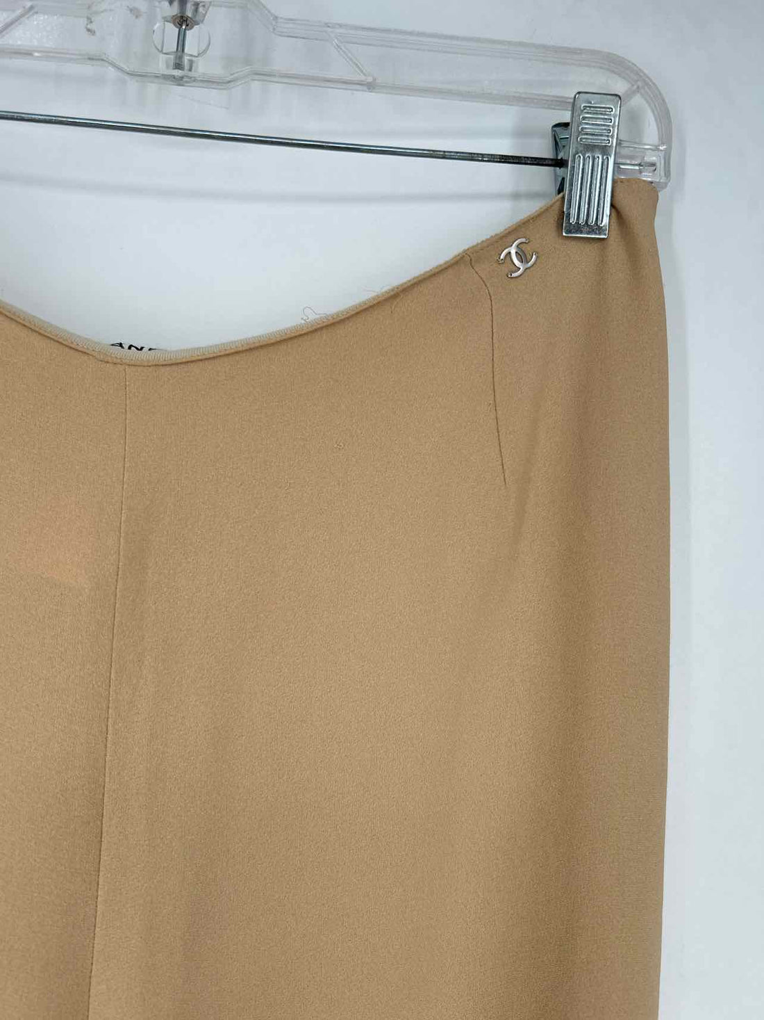 Chanel 46 (L) Sand Silk As Is LUXURY