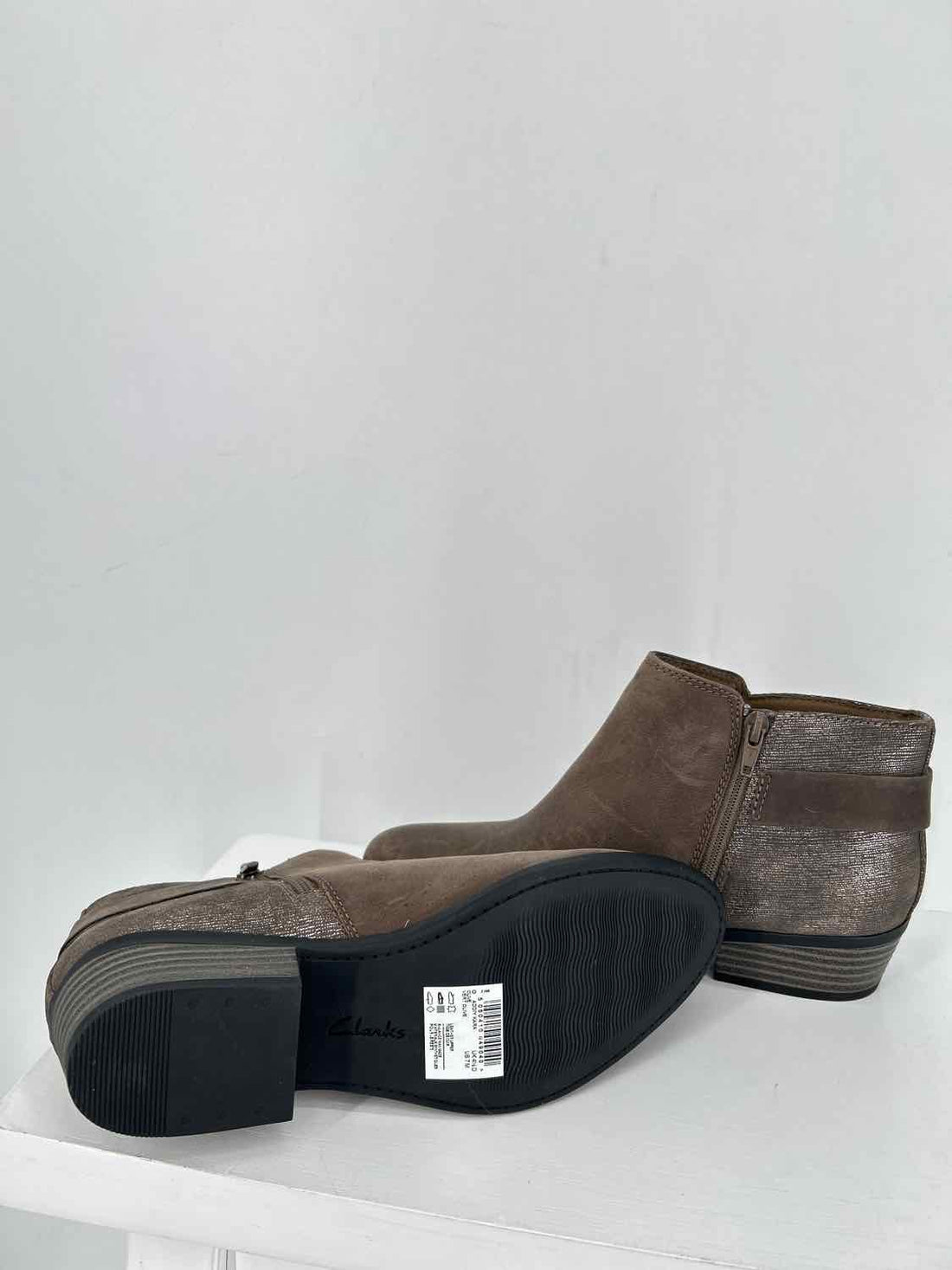 Clarks Women Size 7 Brown New Ankle Boot