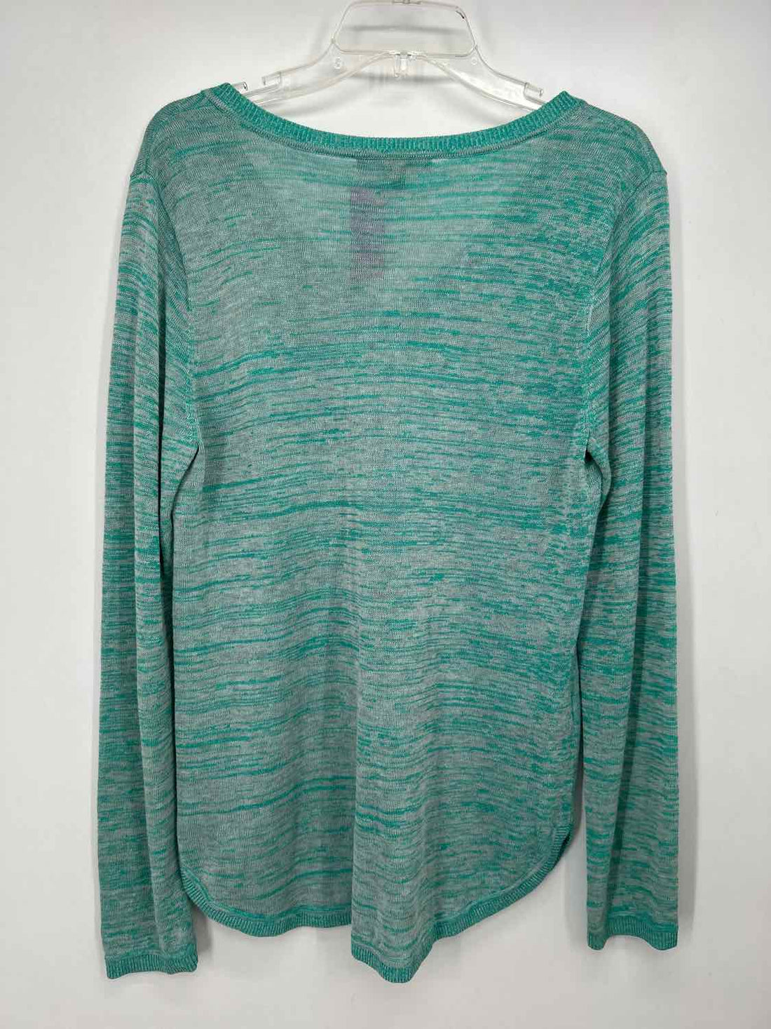 Tommy Bahama Size M Heathered Turquoise Long Sleeve