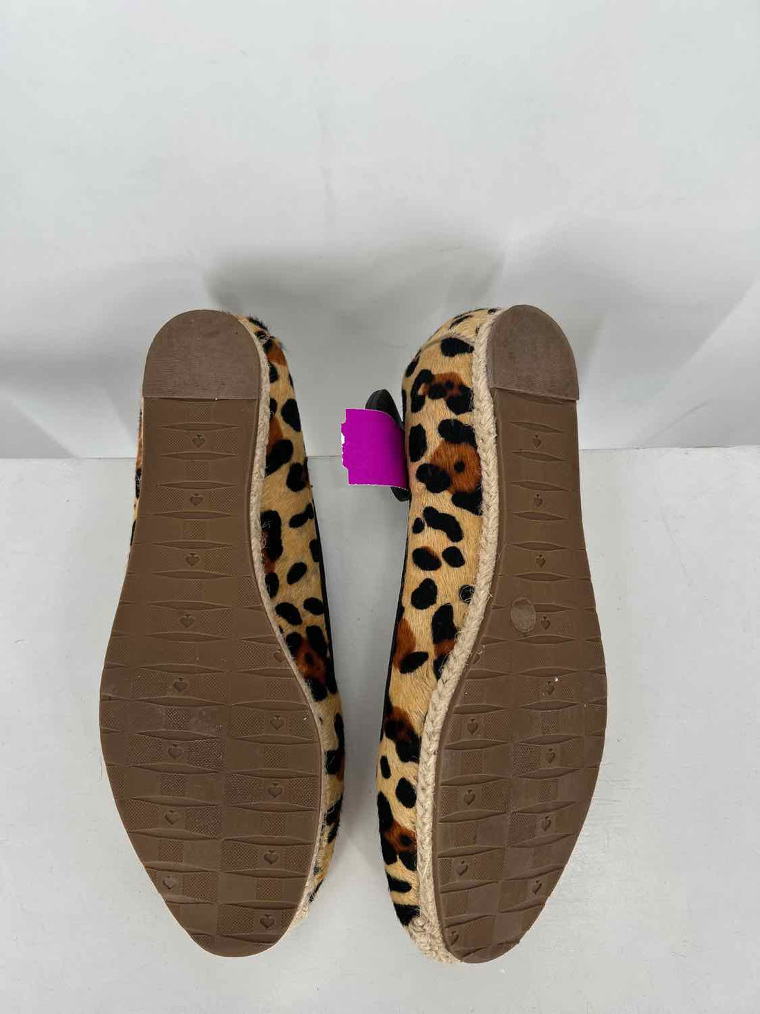 Kate Spade Women Size 6.5 Leopard Calf Hair Flats