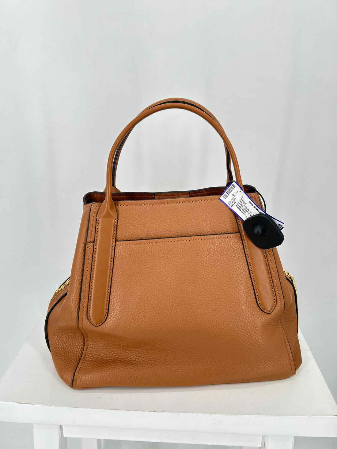Radley London Milk Chocolate Pebbled Leather Satchel
