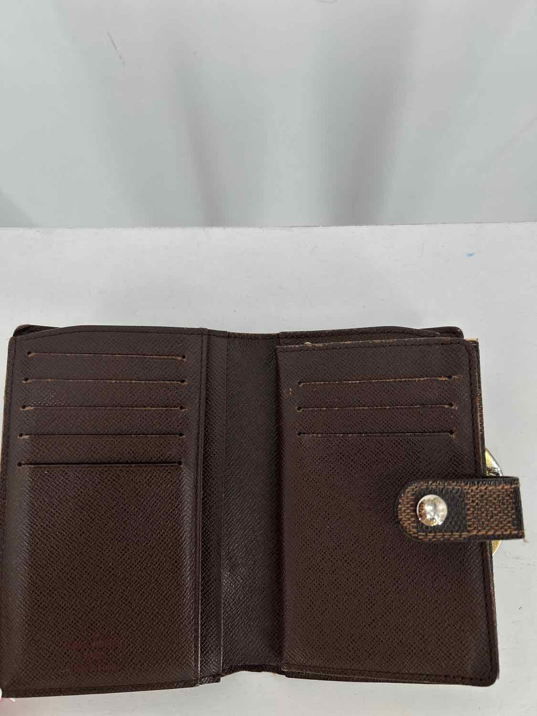 Louis Vuitton Viennois Damier Ebene Coated Canvas Pre Owned LUXURY
