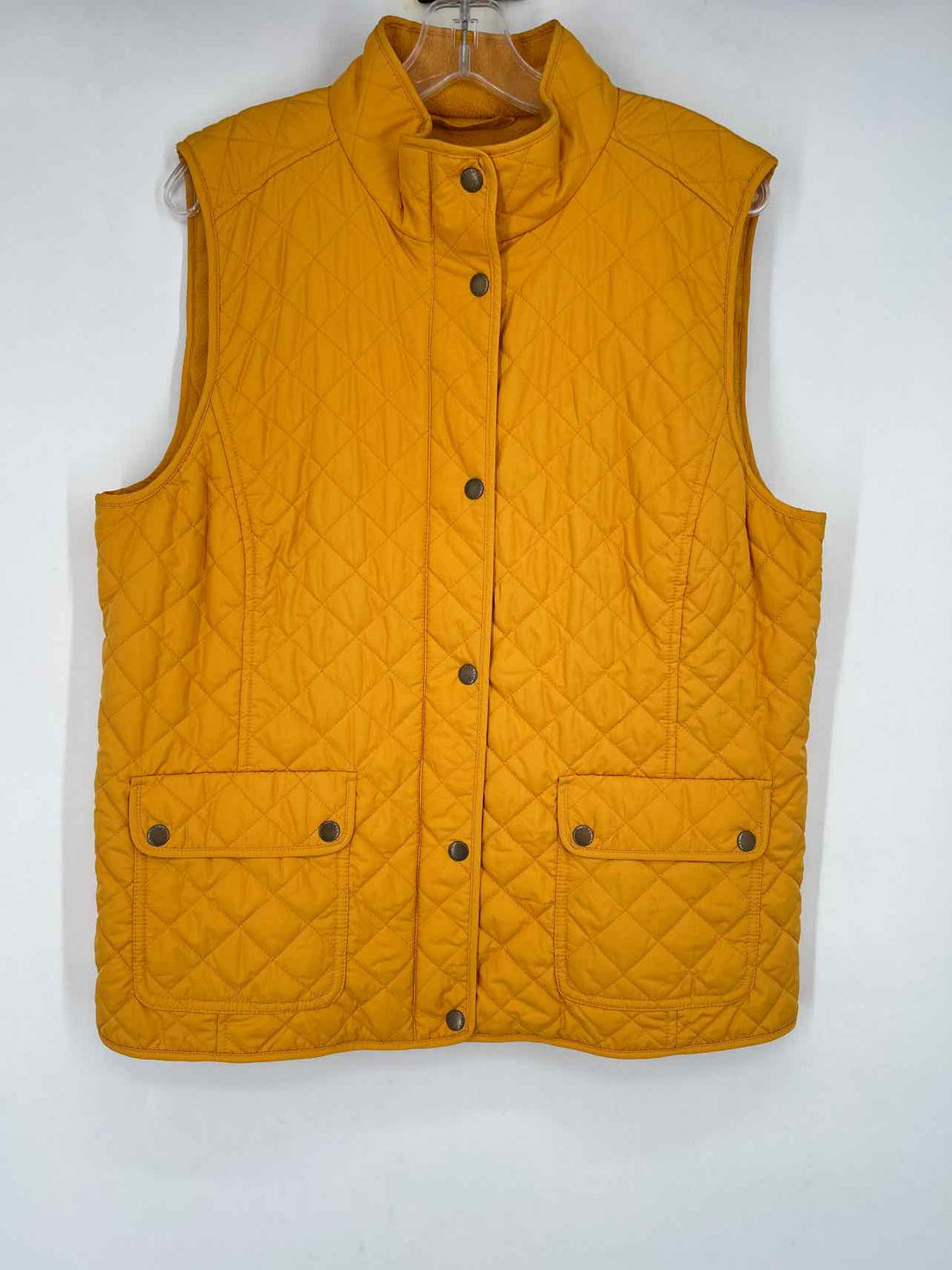 Talbots Size XL Yellow Vest