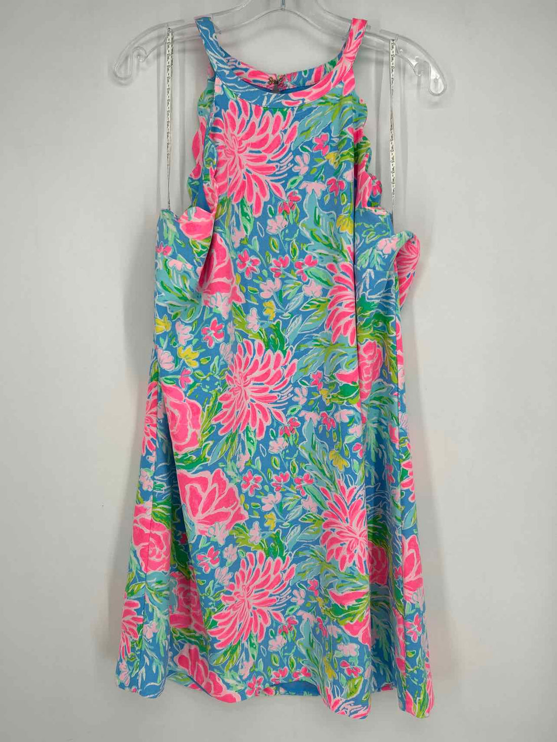 Lilly Pulitzer XL Blue Floral Lilly Pulitzer Dress