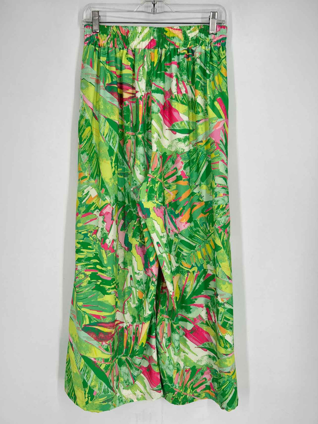 Flying Tomato Size L Green & Pink Print Pants