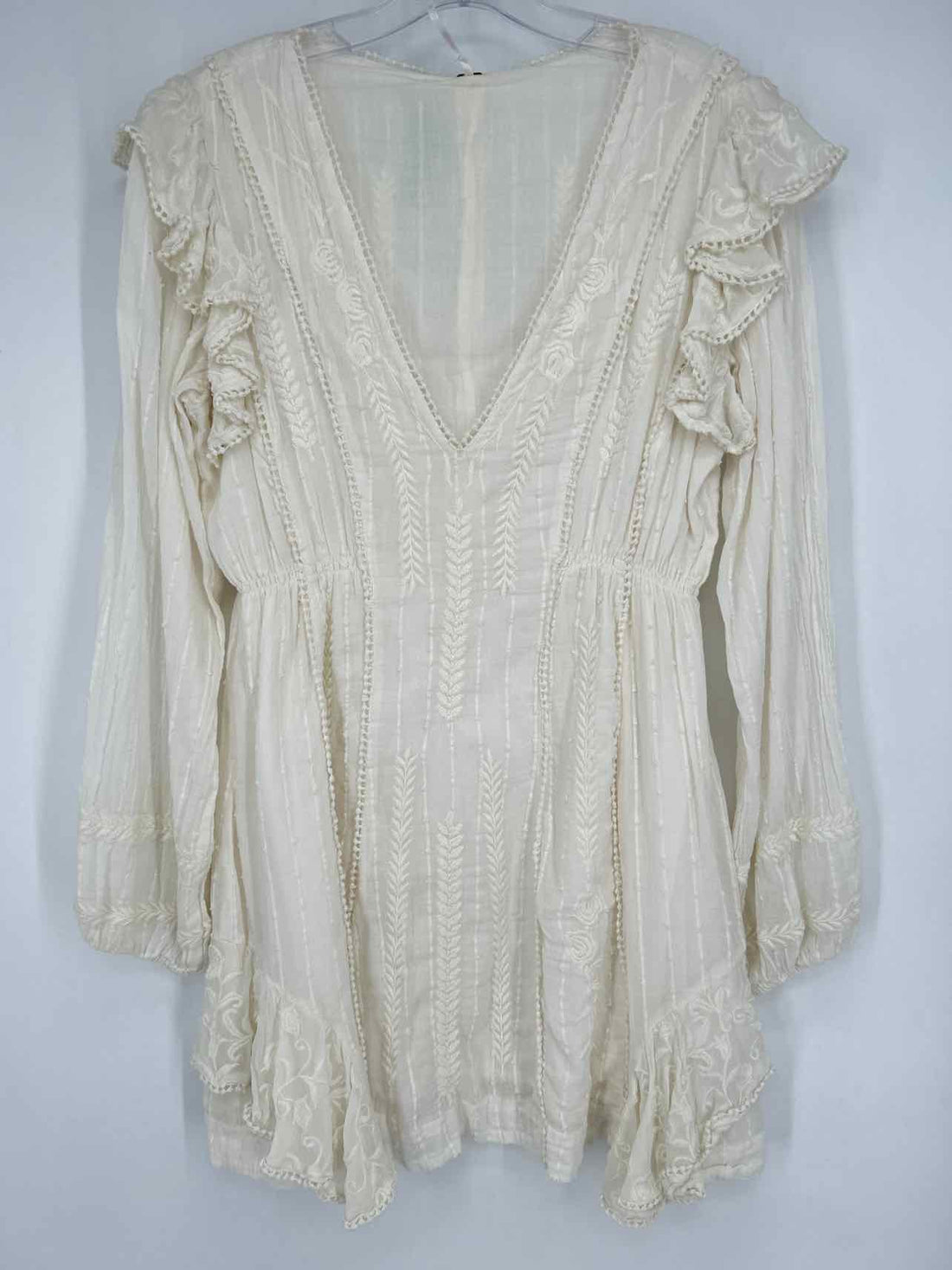 Free People Size 12 Off White Dress