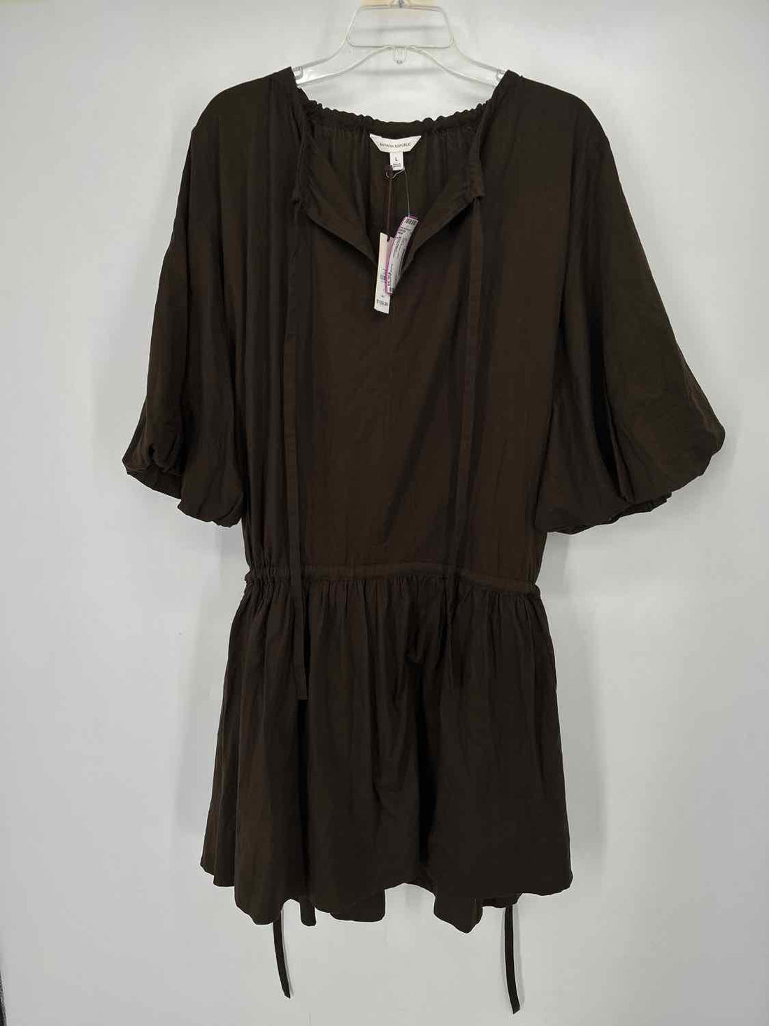Banana Republic Size L Dark Brown NWT Dress