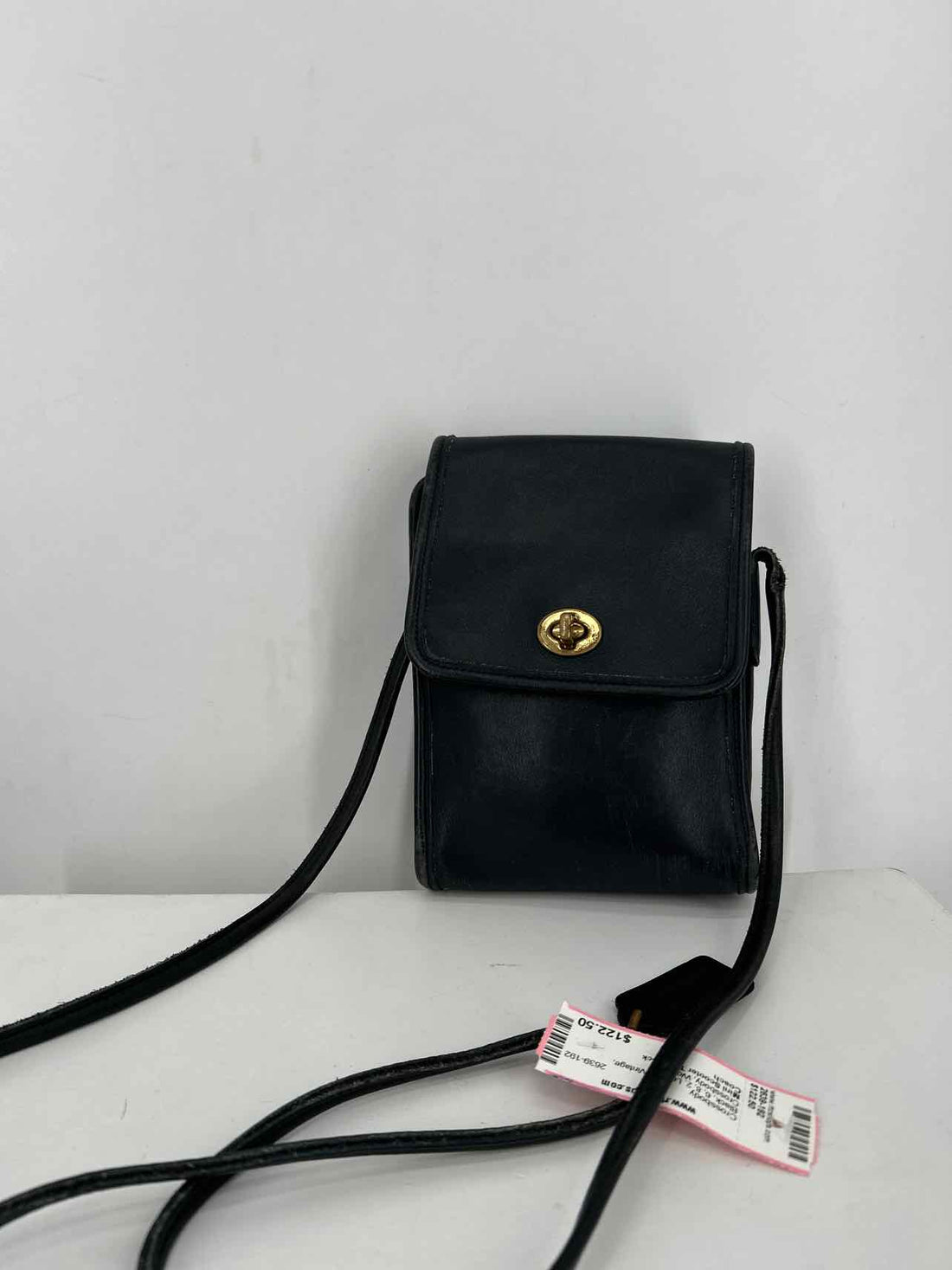 Coach Black Leather Vintage Crossbody