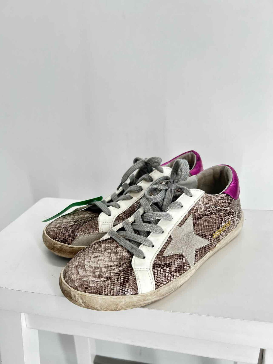 Golden Goose Women Size 40 (9-9.5) Snake Sneakers