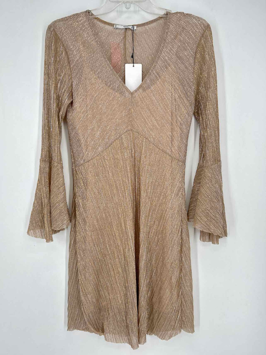 MNG Size S Gold NWT Dress