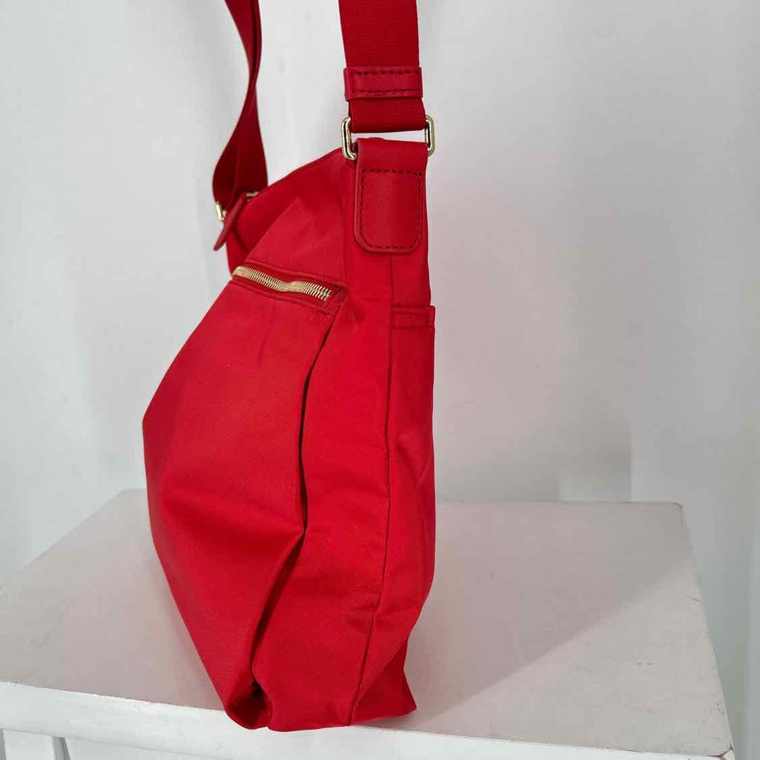 Tumi Red Nylon Crossbody