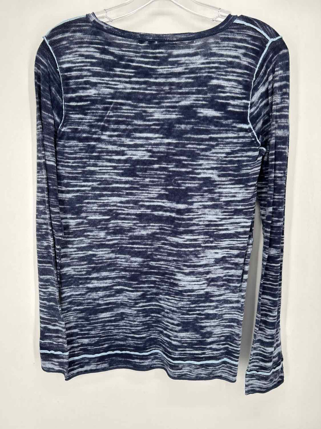 Tommy Bahama Size S Navy Print Long Sleeve