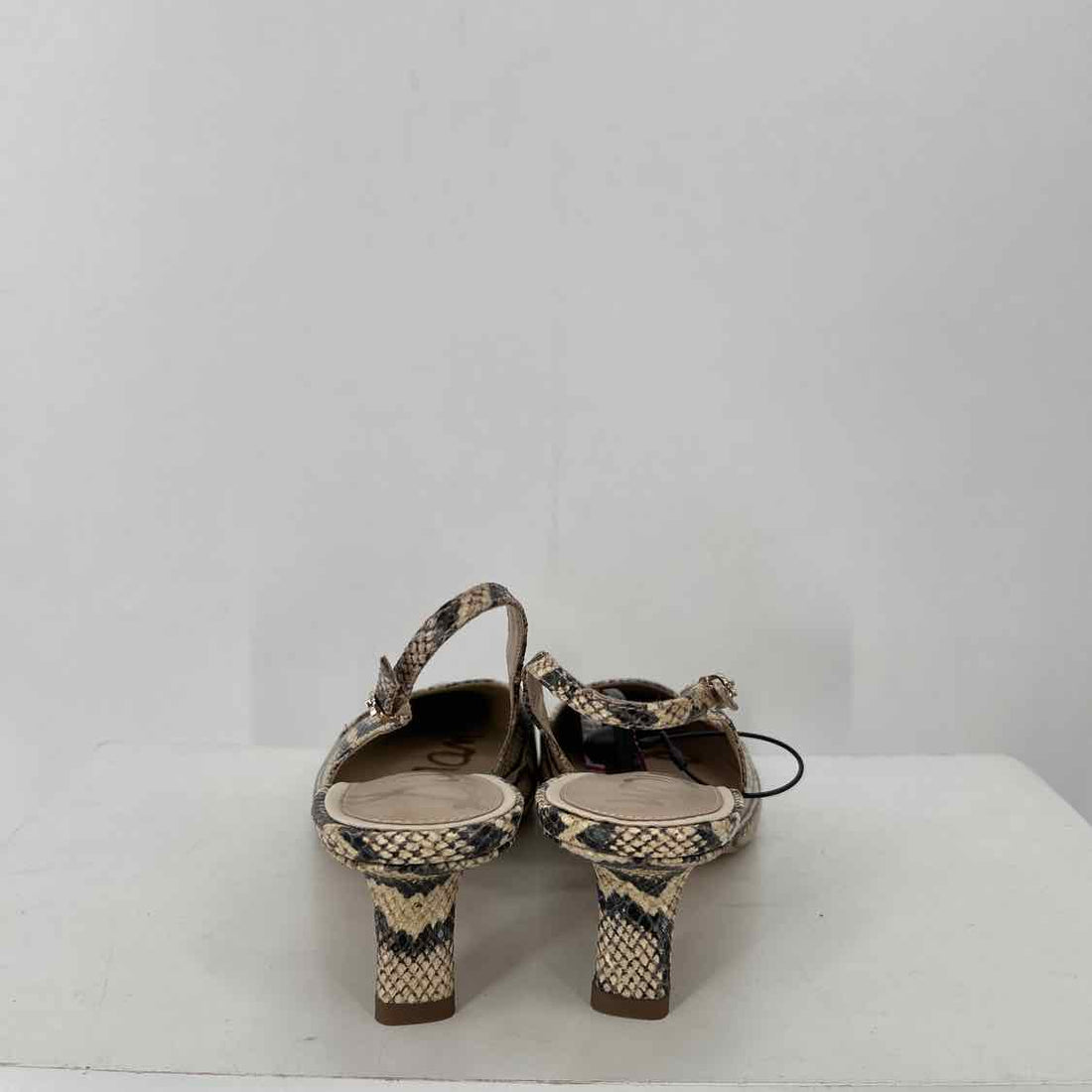 Sam Edelman Women Size 10 Snakeskin New Genuine Leather Sling Back