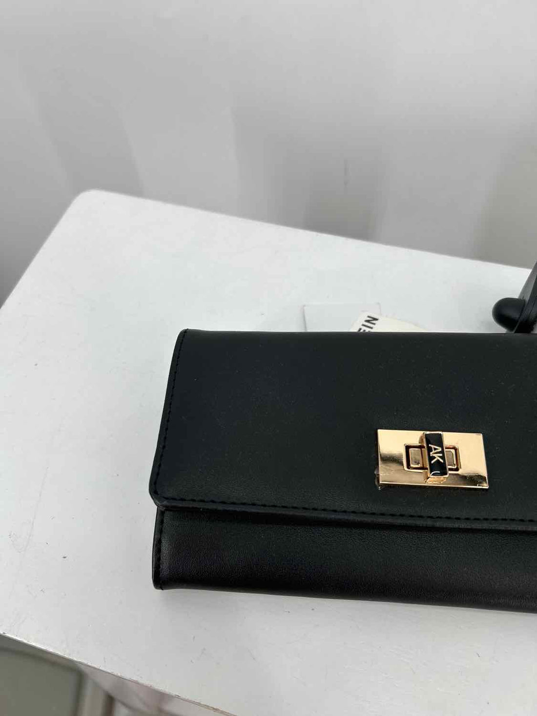 Anne Klein Black Faux Leather NWT Wallet