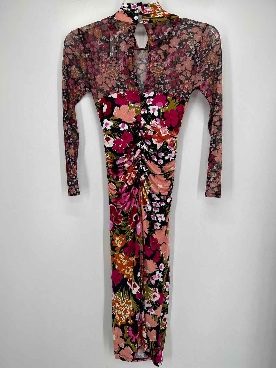 Anthropologie Size XS Black Floral NWT Dress