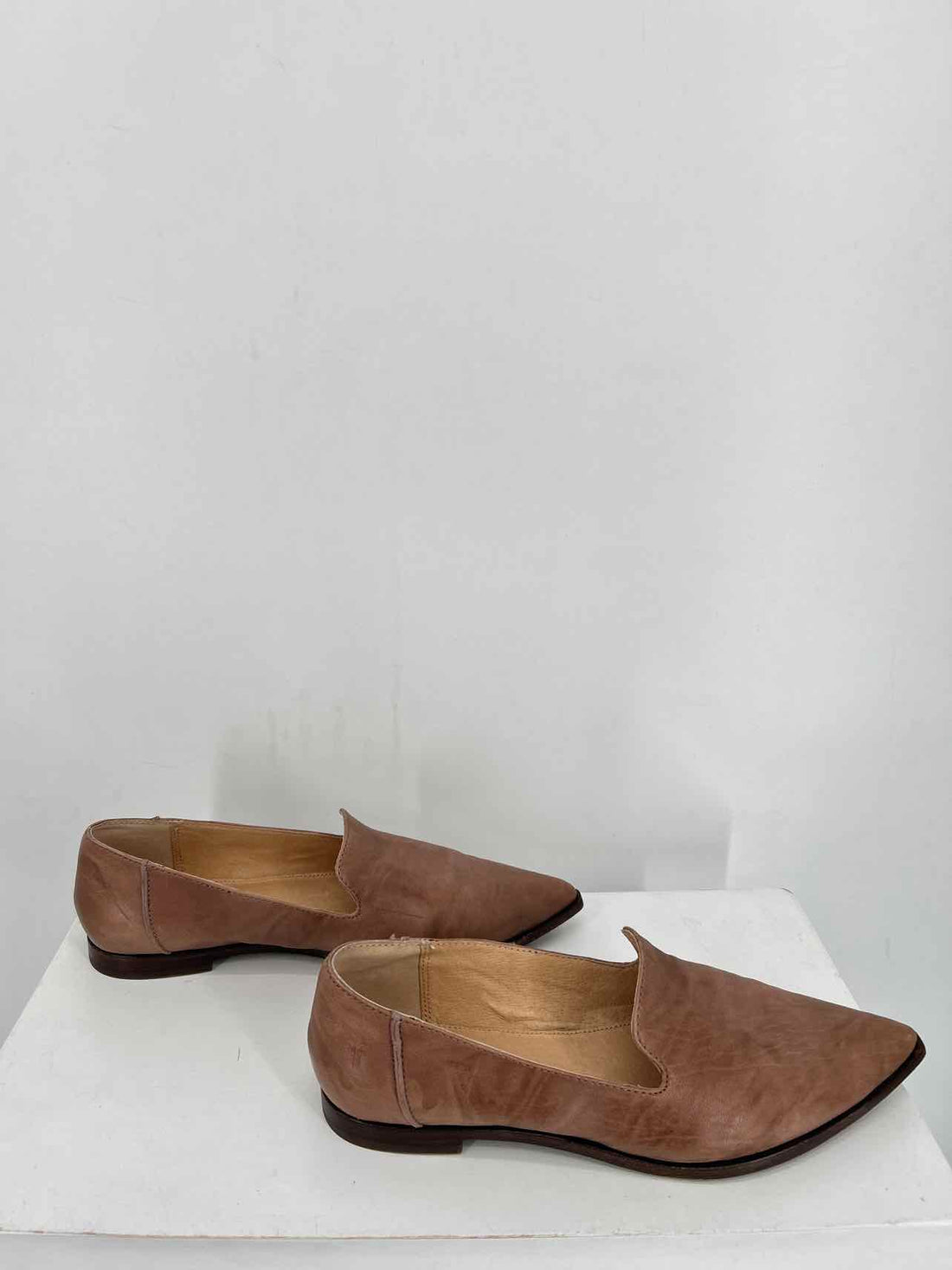 Frye Women Size 8 Brown Genuine Leather Flats