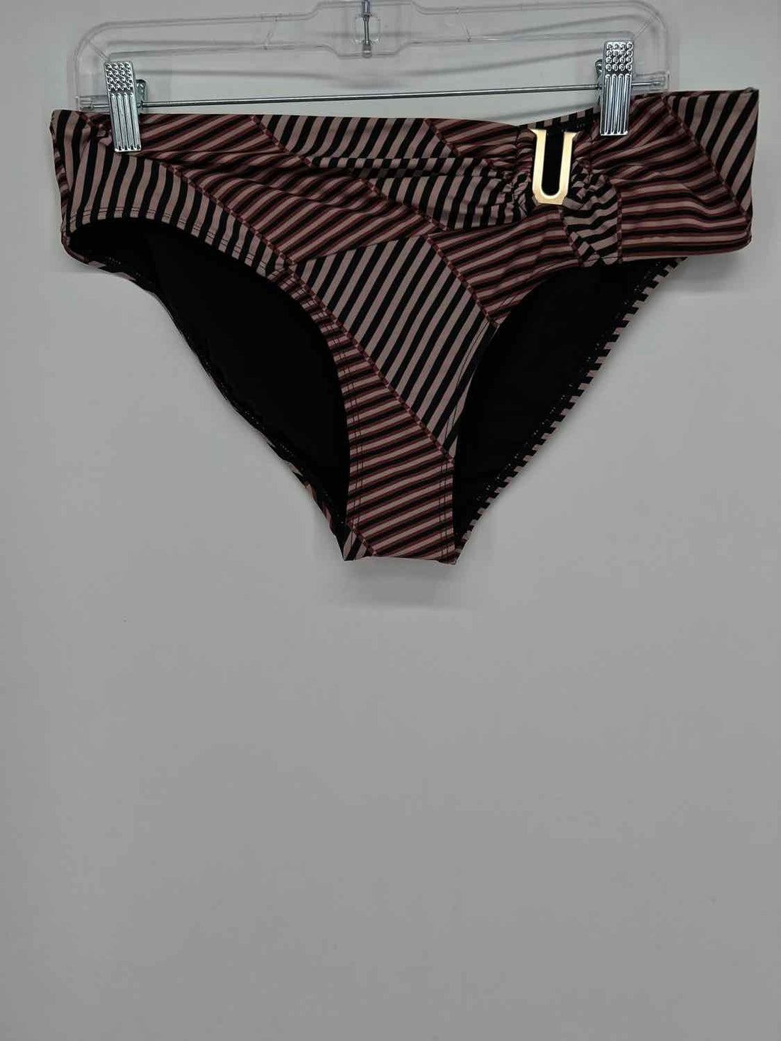Jets Size 12 Black & Tan NWT Swimsuit Bottom Only