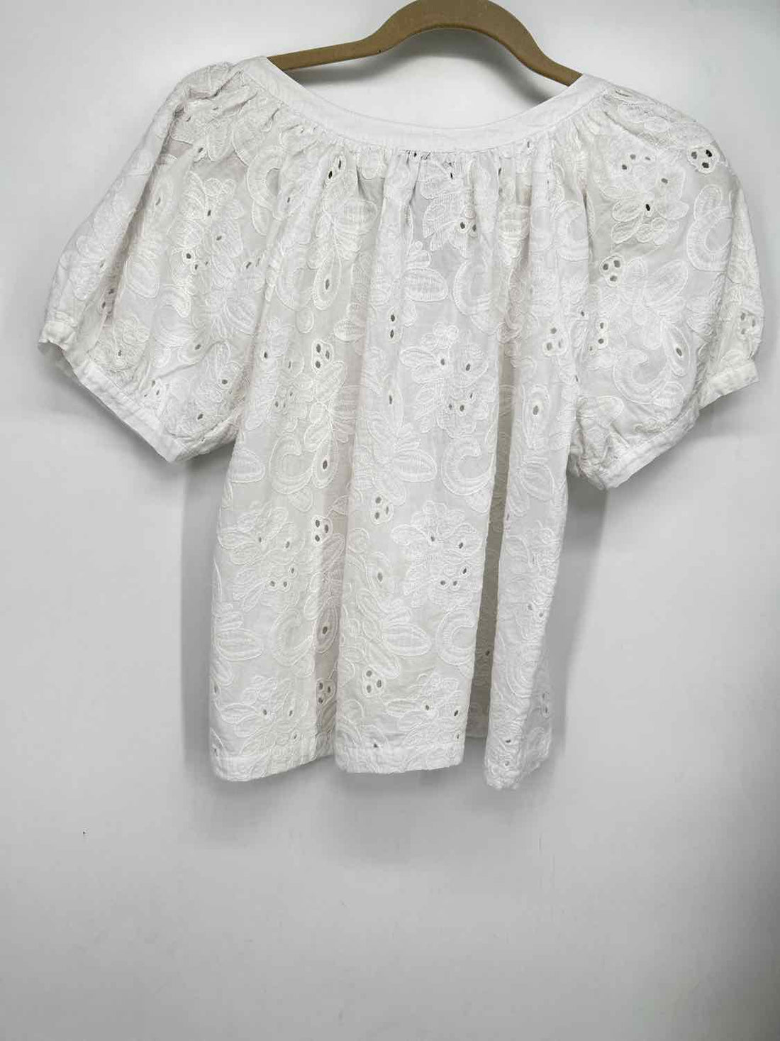 Calypso St Barth Size L White Short Sleeve